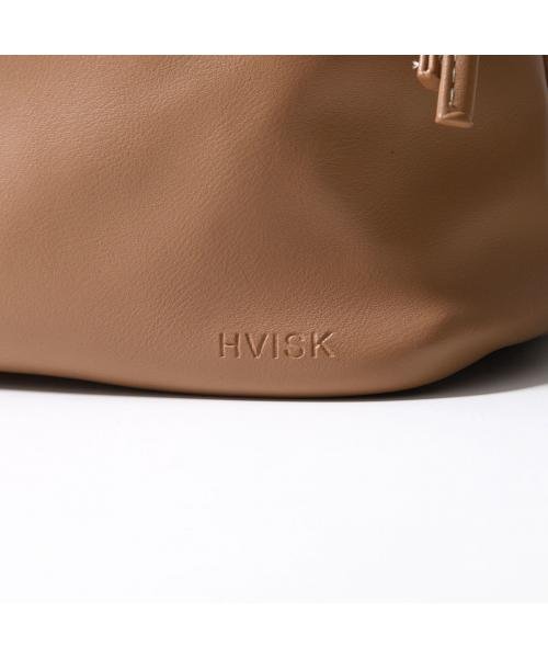 HVISK(ヴィスク)/HVISK ハンドバッグ ARCADIA アルカディア ギャザー エコレザー/img12