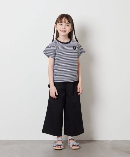 a.v.v(KID'S)(アー・ヴェ・ヴェキッズ)/[100－130]ハートワッペン半袖Tシャツ/img11