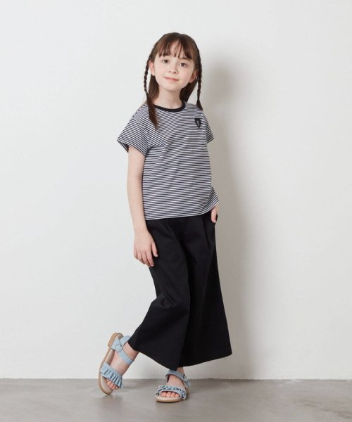 a.v.v(KID'S)(アー・ヴェ・ヴェキッズ)/[100－130]ハートワッペン半袖Tシャツ/img14