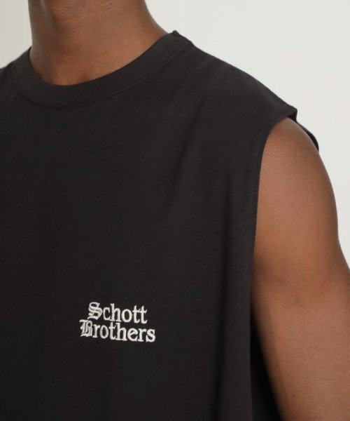 Schott(ショット)/SLEEVELESS T－SHIRT/ノースリーブ Tシャツ/img17