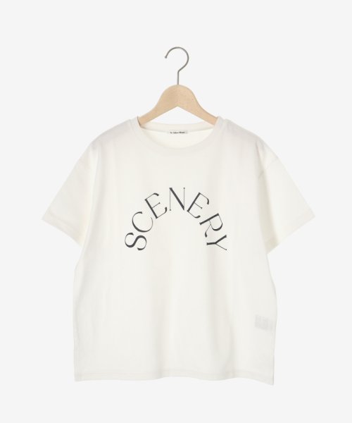 le.coeur blanc(ルクールブラン)/SCENERY ロゴTシャツ/img12