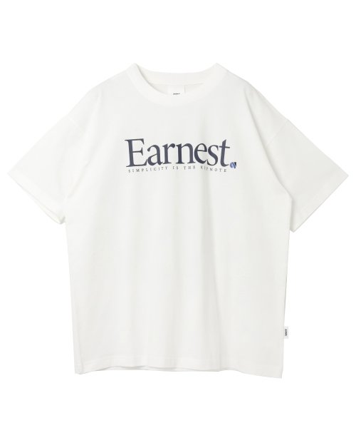ANME(アンメ)/Earnest ロゴプリント 半袖 Tシャツ/img47