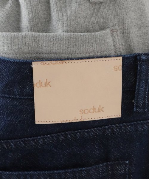 JOINT WORKS(ジョイントワークス)/【soduk / スドーク】easy layered denim trousers/img20