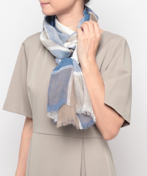 チェックストール【MAALBI】 