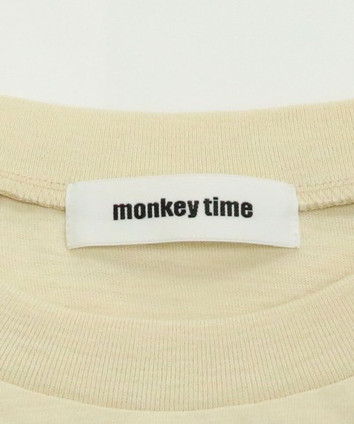 monkey time(モンキータイム)/＜monkey time＞ メランジ テンジク ベースボール Tシャツ/img16