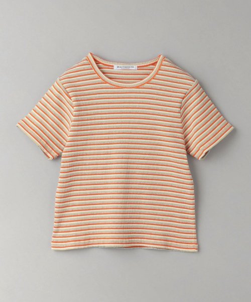 BEAUTY&YOUTH UNITED ARROWS(ビューティーアンドユース　ユナイテッドアローズ)/マルチボーダー コンパクト Tシャツ/img15