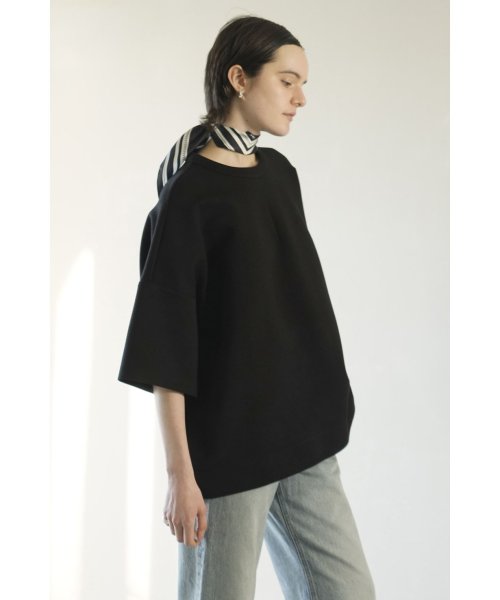 CLANE(クラネ)/BULKY LINE HALF SLEEVE TOPS/img05