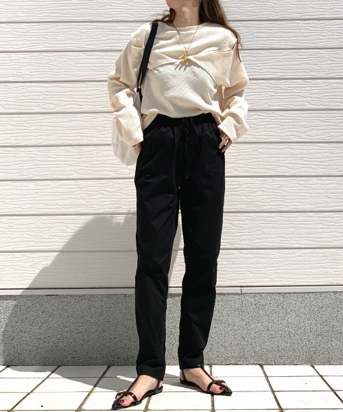 コットンストレッチイージーパンツ 人気・おすすめ｜安定人気・収納便利におすすめ 期間限定割引 配送追跡可 国内発送・短納期対応