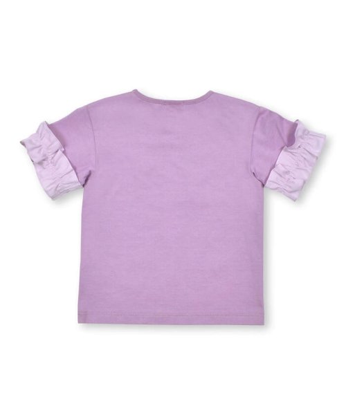 BeBe(ベベ)/水彩風ちょうちょプリント半袖Tシャツ(90~150cm)/img05