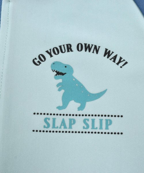 SLAP SLIP(スラップスリップ)/【お揃い】恐竜/海のいきもの総柄ジップ付きラッシュガード(90~130cm)/img08