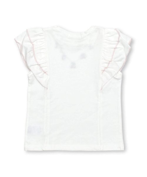 SLAP SLIP(スラップスリップ)/イチゴレモンネックレス風刺しゅう袖フリルTシャツ(80~140cm)/img01