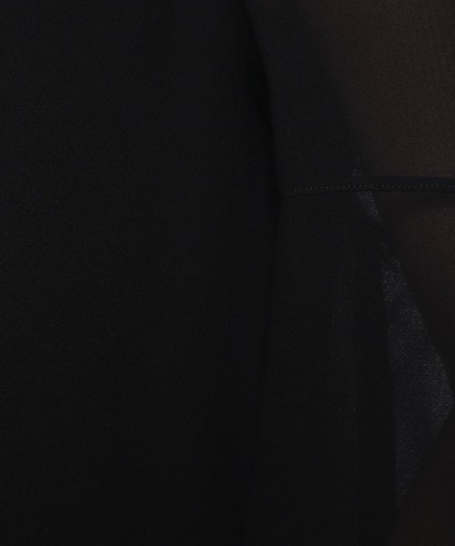 LAPINE FORMAL(ラピーヌ フォーマル)/【オールシーズン・フォーマル・礼服・喪服】ハチスジョーゼットドレス/img05