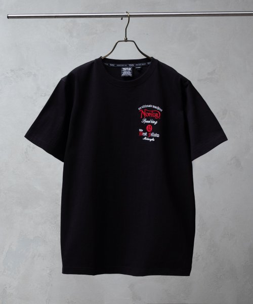 MAC HOUSE(men)(マックハウス（メンズ）)/Norton ノートン ドックライダーTシャツ 242N1008A/img04