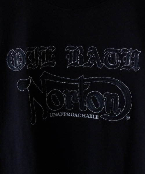 MAC HOUSE(men)(マックハウス（メンズ）)/Norton ノートン ラメ刺繍マックスTシャツ 242N1001A/img08