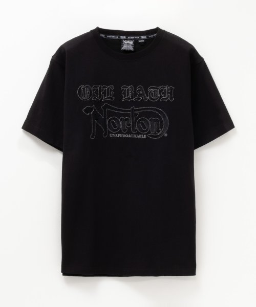 MAC HOUSE(men)(マックハウス（メンズ）)/Norton ノートン ラメ刺繍マックスTシャツ 242N1001A/img11