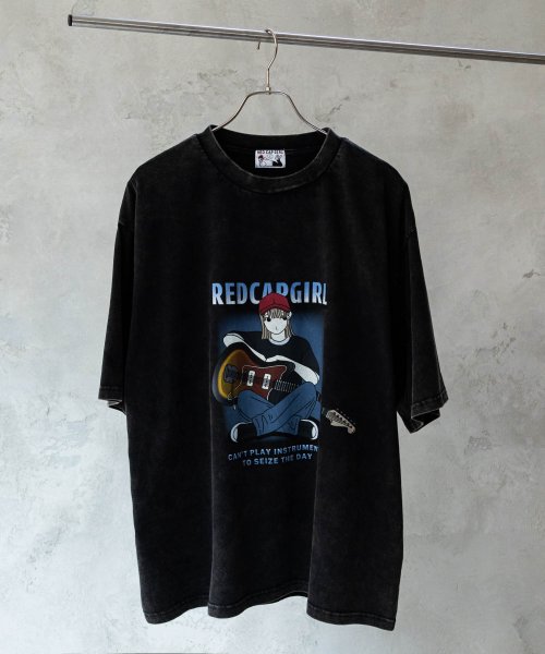 MAC HOUSE(men)(マックハウス（メンズ）)/RED CAP GIRL レッドキャップガール スノーウォッシュ加工Tシャツ 24339R/img02