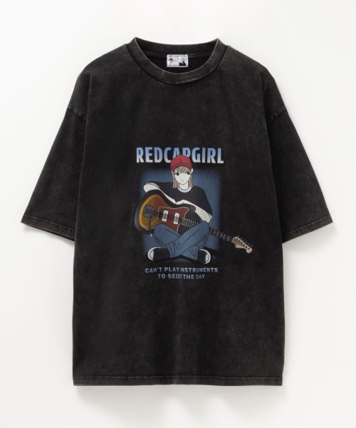 MAC HOUSE(men)(マックハウス（メンズ）)/RED CAP GIRL レッドキャップガール スノーウォッシュ加工Tシャツ 24339R/img08