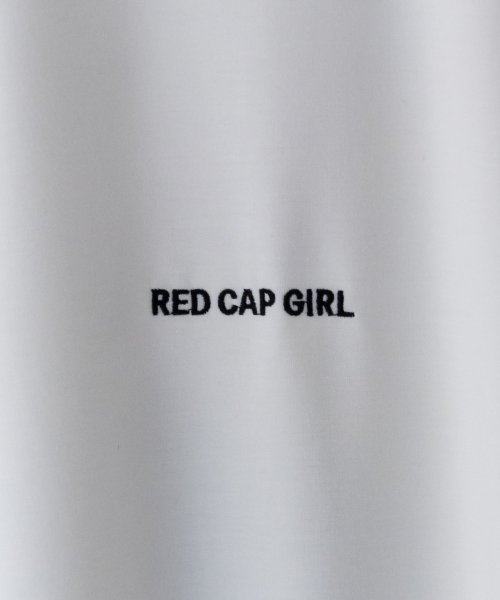 MAC HOUSE(men)(マックハウス（メンズ）)/RED CAP GIRL レッドキャップガール ポンチ素材 バックプリントTシャツ 24342R/img06