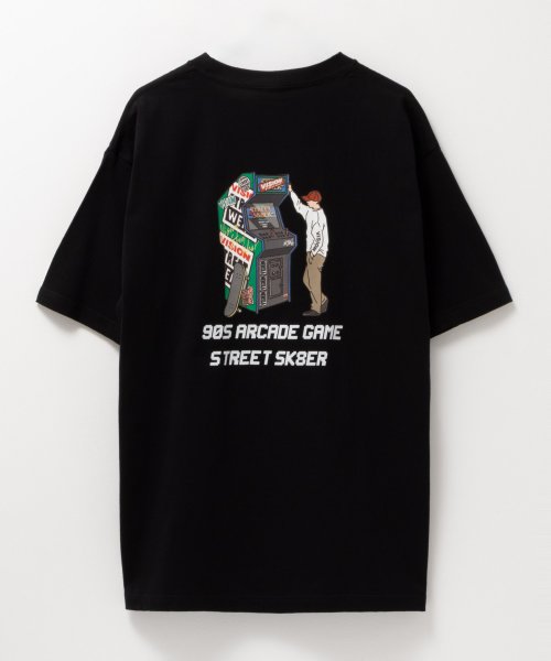 MAC HOUSE(men)(マックハウス（メンズ）)/VISION STREET WEAR ヴィジョンストリートウェア アーケードゲームプリントTシャツ 4505014/img01