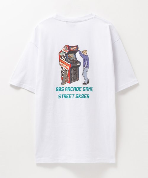 MAC HOUSE(men)(マックハウス（メンズ）)/VISION STREET WEAR ヴィジョンストリートウェア アーケードゲームプリントTシャツ 4505014/img03