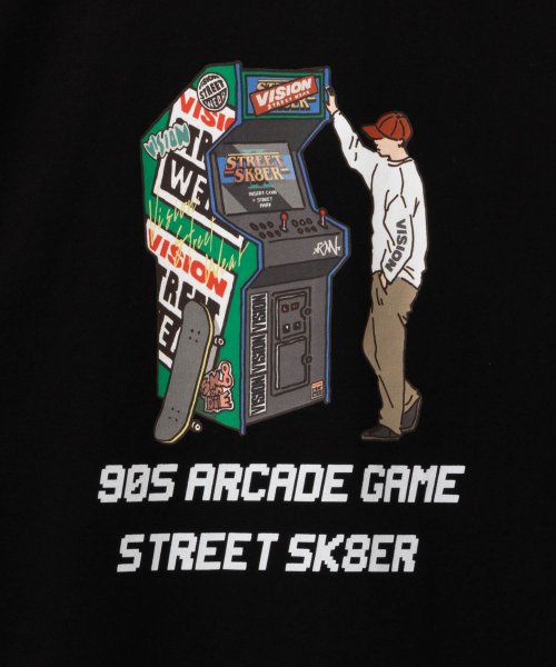 MAC HOUSE(men)(マックハウス（メンズ）)/VISION STREET WEAR ヴィジョンストリートウェア アーケードゲームプリントTシャツ 4505014/img12