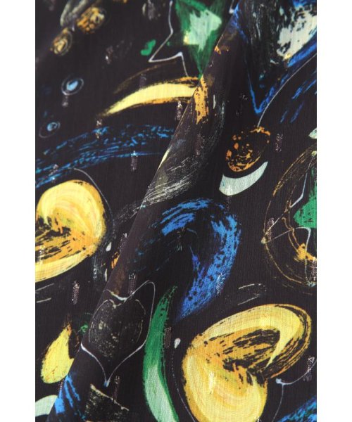 コズミックプリントキャミワンピース ／着用サイズ：