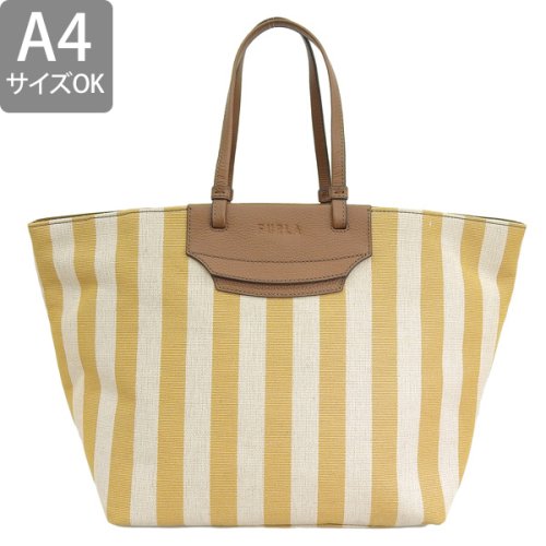 FURLA(フルラ)/FURLA フルラ MERAVIGLIA M メラヴィリア ストライプ トート バッグ Mサイズ A4可/img01