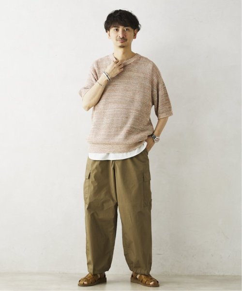 JOURNAL STANDARD relume Men's(ジャーナルスタンダード　レリューム　メンズ)/コットンメランジメッシュニットTシャツ/img02