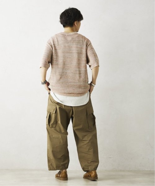 JOURNAL STANDARD relume Men's(ジャーナルスタンダード　レリューム　メンズ)/コットンメランジメッシュニットTシャツ/img20