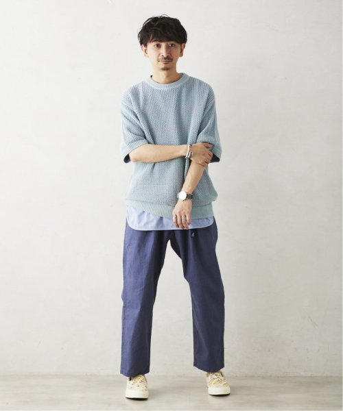 JOURNAL STANDARD relume Men's(ジャーナルスタンダード　レリューム　メンズ)/コットンメランジメッシュニットTシャツ/img38