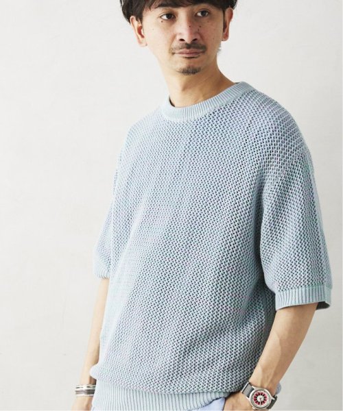 JOURNAL STANDARD relume Men's(ジャーナルスタンダード　レリューム　メンズ)/コットンメランジメッシュニットTシャツ/img40