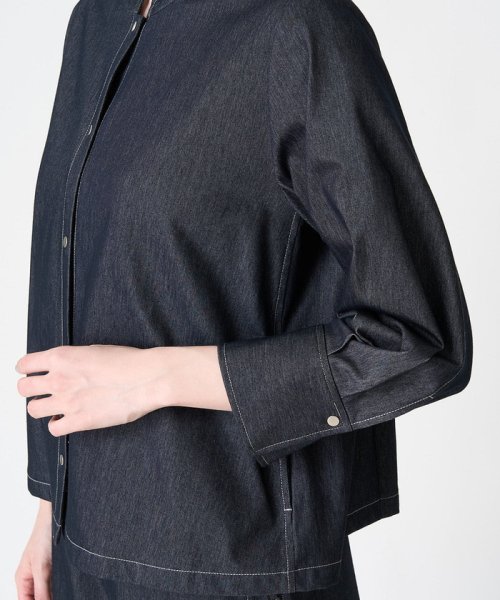 [セットアップ対応可]デニムライクブラウス [セットアップ対応可]デニムライクブラウス [セットアップ対応可]デニムライクブラウス S2636180017(20196円)