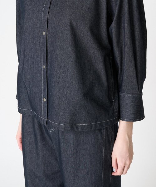 [セットアップ対応可]デニムライクブラウス [セットアップ対応可]デニムライクブラウス [セットアップ対応可]デニムライクブラウス S2636180017(20196円)