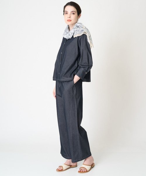 [セットアップ対応可]デニムライクブラウス [セットアップ対応可]デニムライクブラウス [セットアップ対応可]デニムライクブラウス S2636180017(20196円)