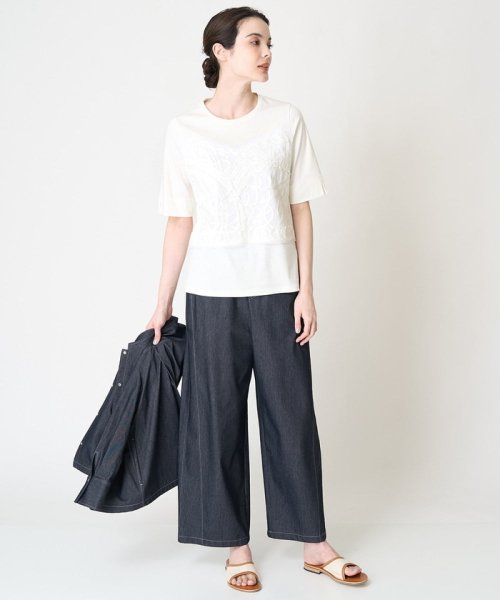 [セットアップ対応可]デニムライクブラウス [セットアップ対応可]デニムライクブラウス [セットアップ対応可]デニムライクブラウス S2636180017(20196円)