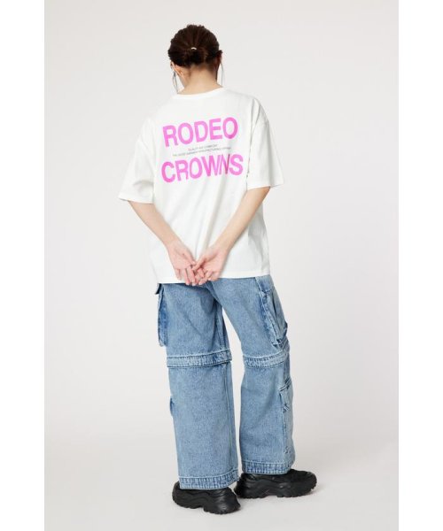 RODEO CROWNS WIDE BOWL(ロデオクラウンズワイドボウル)/COLOR BACK LOGO Tシャツ/img06