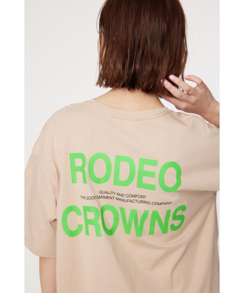 RODEO CROWNS WIDE BOWL(ロデオクラウンズワイドボウル)/COLOR BACK LOGO Tシャツ/img20