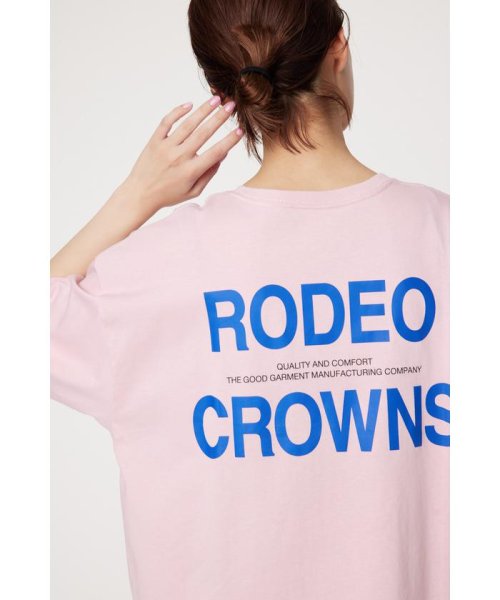 RODEO CROWNS WIDE BOWL(ロデオクラウンズワイドボウル)/COLOR BACK LOGO Tシャツ/img25