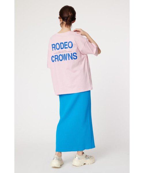 RODEO CROWNS WIDE BOWL(ロデオクラウンズワイドボウル)/COLOR BACK LOGO Tシャツ/img30