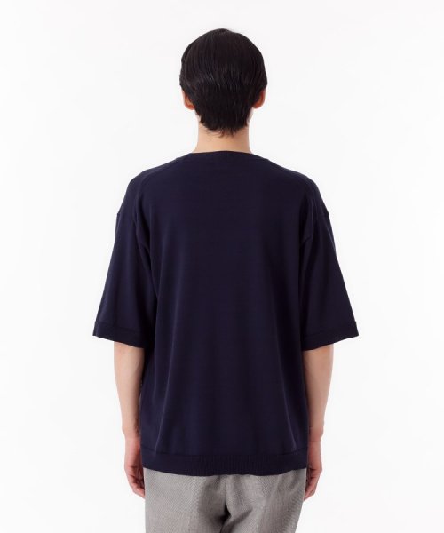 TAKEO KIKUCHI(タケオキクチ)/【THE FLAGSHIP】強撚コットン ニットTシャツ/img16