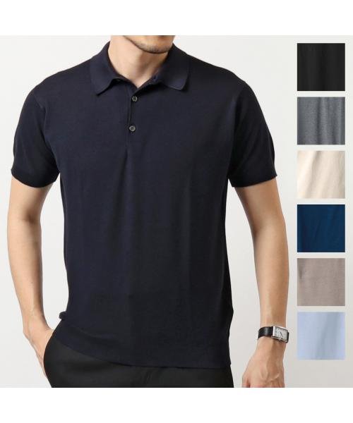 JOHN SMEDLEY 半袖 ニット ポロシャツ ISIS EASY FIT JOHN SMEDLEY ニット ポロシャツ ISIS EASY