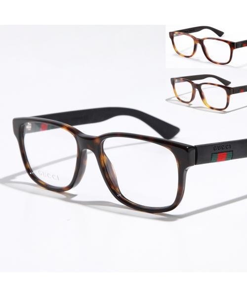 GUCCI メガネ GG0011O ウェリントン型 アイウェア GUCCI メガネ GG0011O ウェリントン型