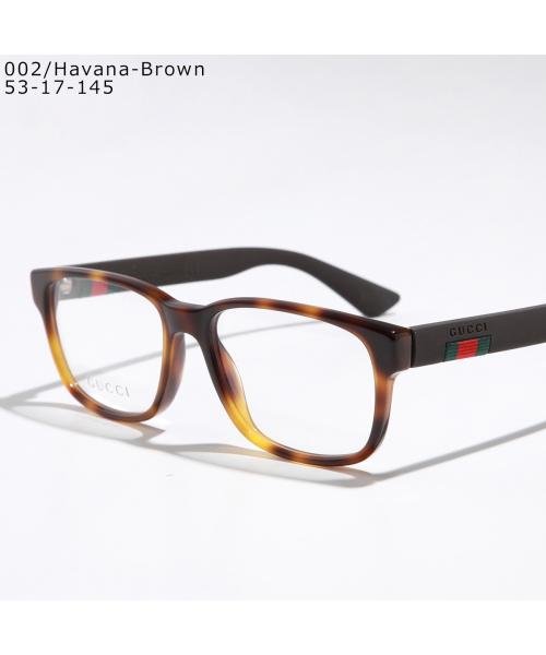 GUCCI メガネ GG0011O ウェリントン型 アイウェア GUCCI メガネ GG0011O ウェリントン型
