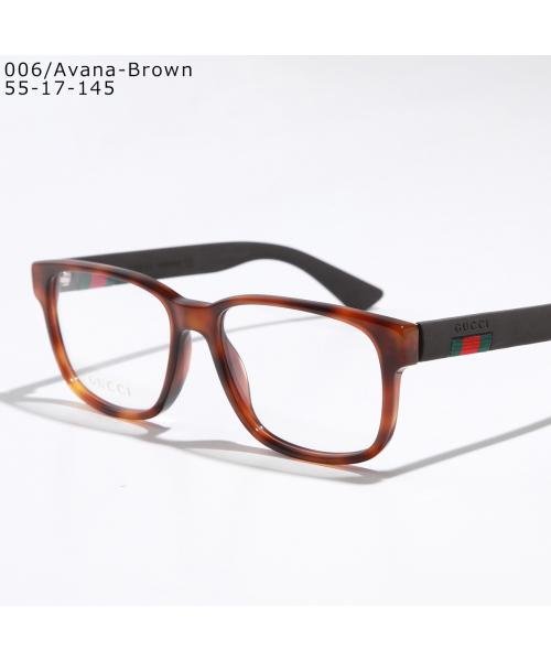 GUCCI メガネ GG0011O ウェリントン型 アイウェア GUCCI メガネ GG0011O ウェリントン型