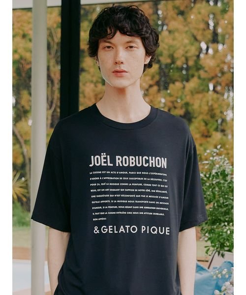 GELATO PIQUE HOMME(GELATO PIQUE HOMME)/【JOEL ROBUCHON】【HOMME】レーヨンロゴTシャツ/img02