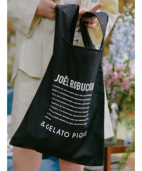 gelato pique(gelato pique)/【JOEL ROBUCHON】リネン混エコバッグ/img02