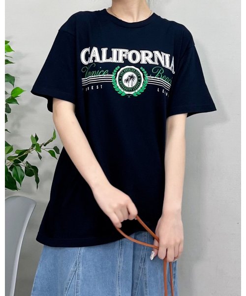 RAD CHAMP(ラッドチャンプ)/CALIFORNIA Venice Beach デザインプリントTシャツ/img01