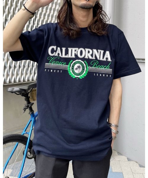 RAD CHAMP(ラッドチャンプ)/CALIFORNIA Venice Beach デザインプリントTシャツ/img02