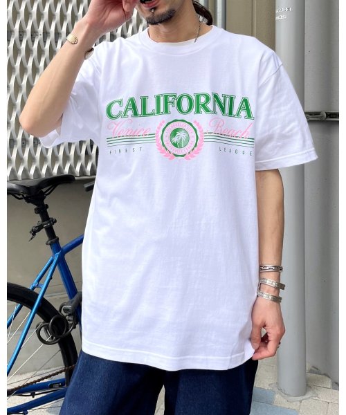 MODISH GAZE(モディッシュ ガゼ)/CALIFORNIA Venice Beach デザインプリントTシャツ/img03