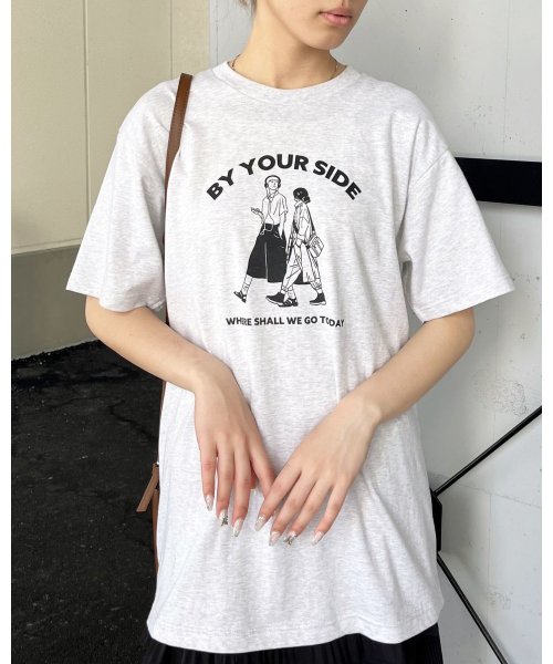 RAD CHAMP(ラッドチャンプ)/BY YOUR SIDE デザインプリントTシャツ/img05
